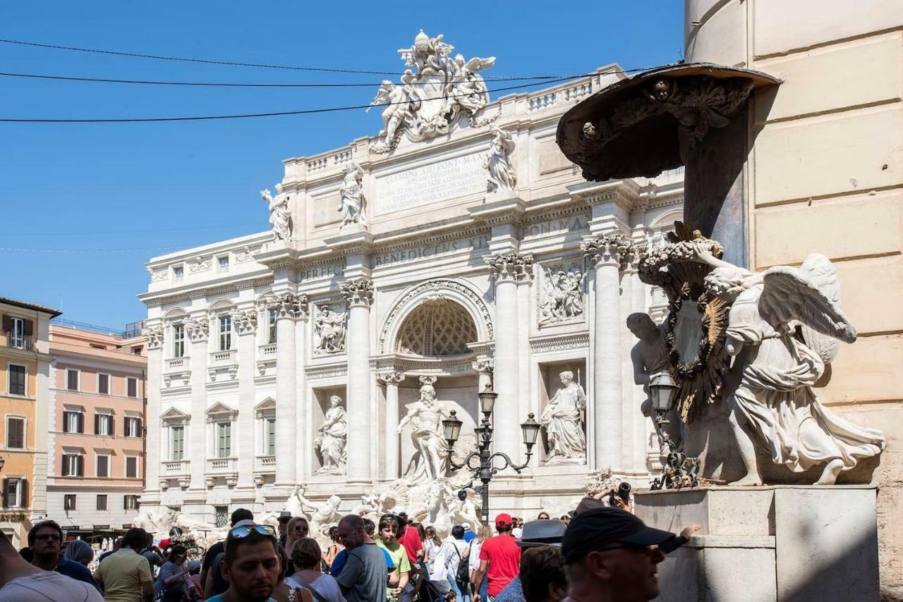 Ferienwohnung La Finestra Su Fontana Di Trevi - Charming View Rom Exterior foto